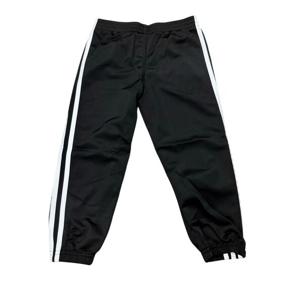 Adidas Boys Track Suit Set Size 4 Black White Stripes Jacket & Pants NWT - Picture 7 of 9